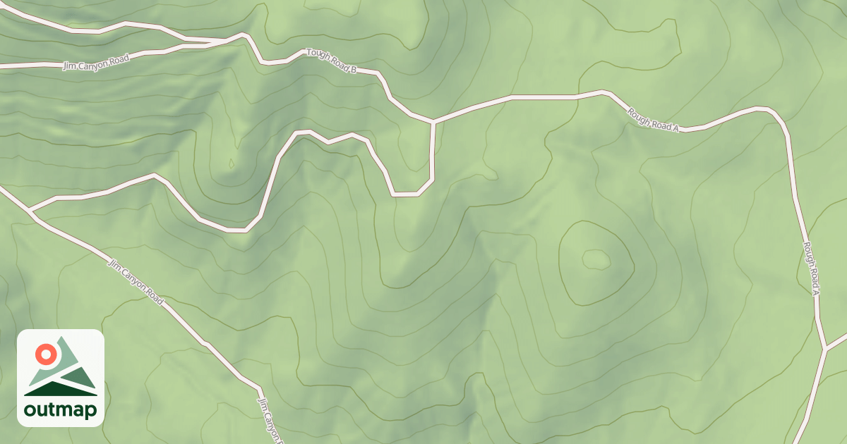 Map of ROUGH ROAD A
