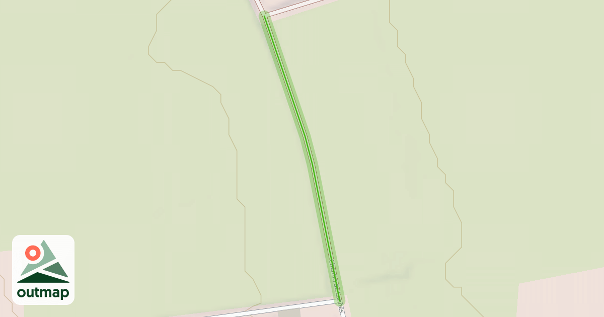 Map of Chemin de Lannes