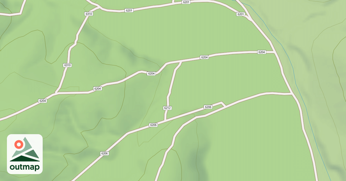 Map of USFS Motor Vehicle Use Map Trails 19932