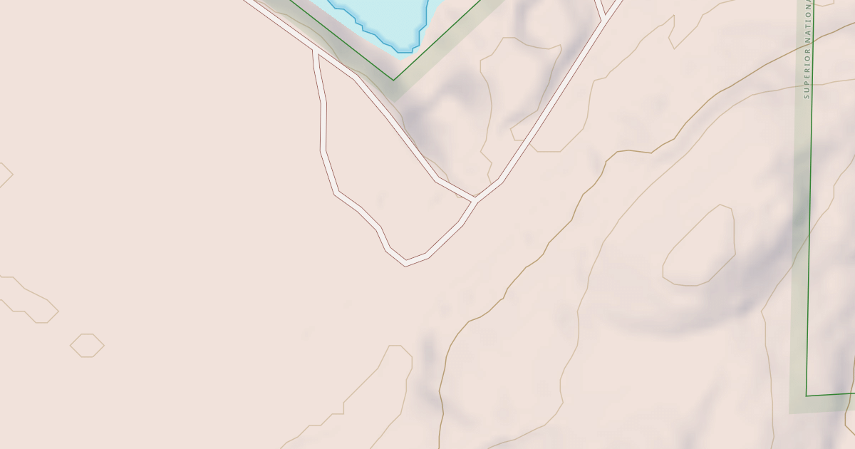 Map preview of HARRIET LAKE CAMPGROUND