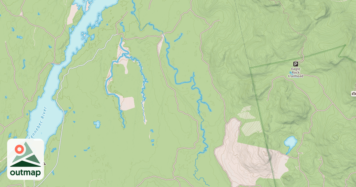 Map of Indian Pond