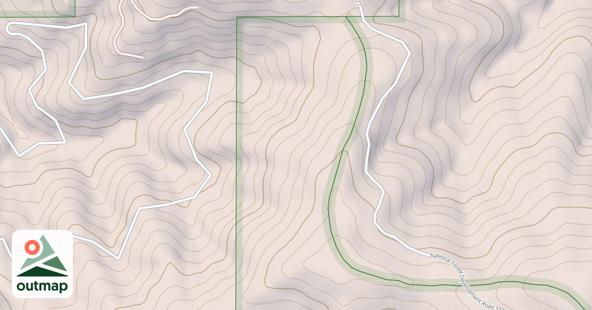 Map of PALOUSE DIVIDE J