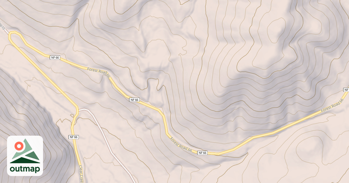 Map of Fish Lake Snowmobile