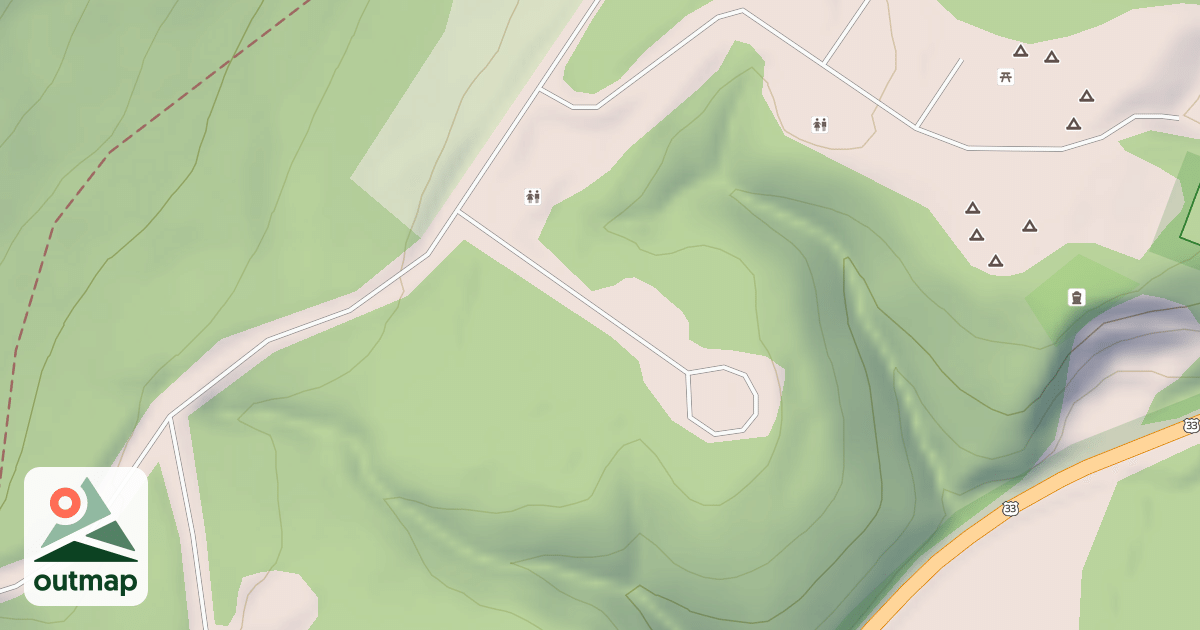 Map of SENECA SHADOWS CG SPUR D
