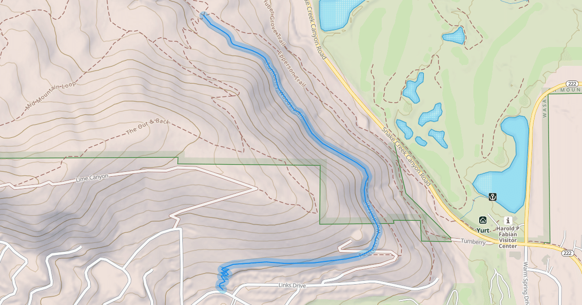 Map preview of Turnberry Woods Trail