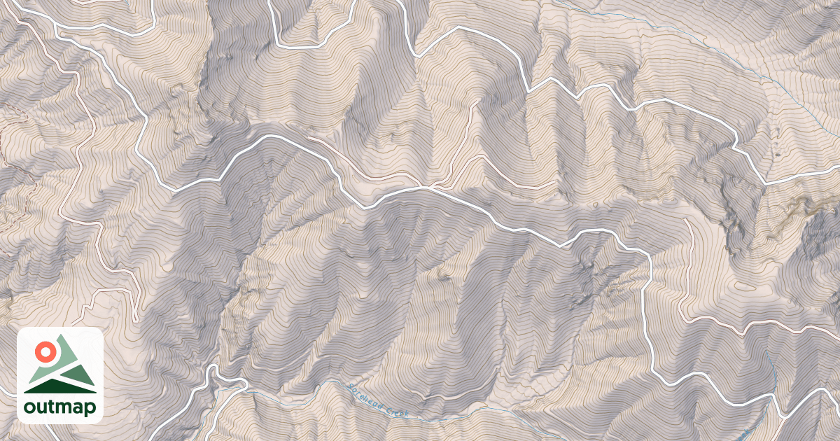 Map of BARE MT