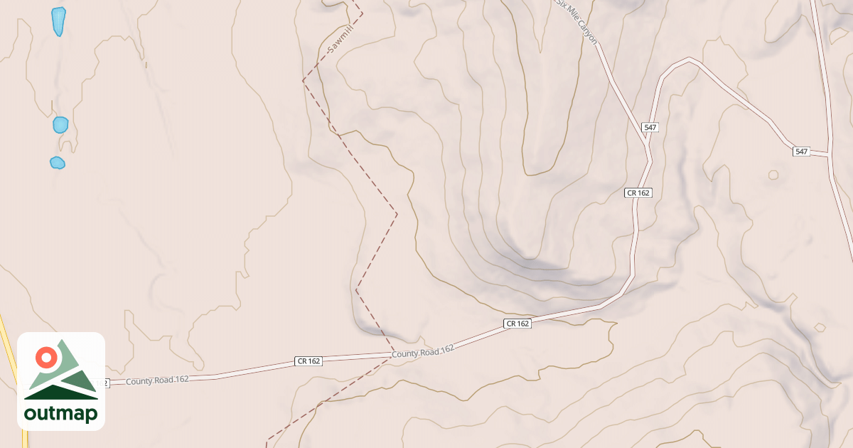 Map of USFS Motor Vehicle Use Map Roads {A86D9978-DAB9-4E3D-93B4-56BAE24C0847}