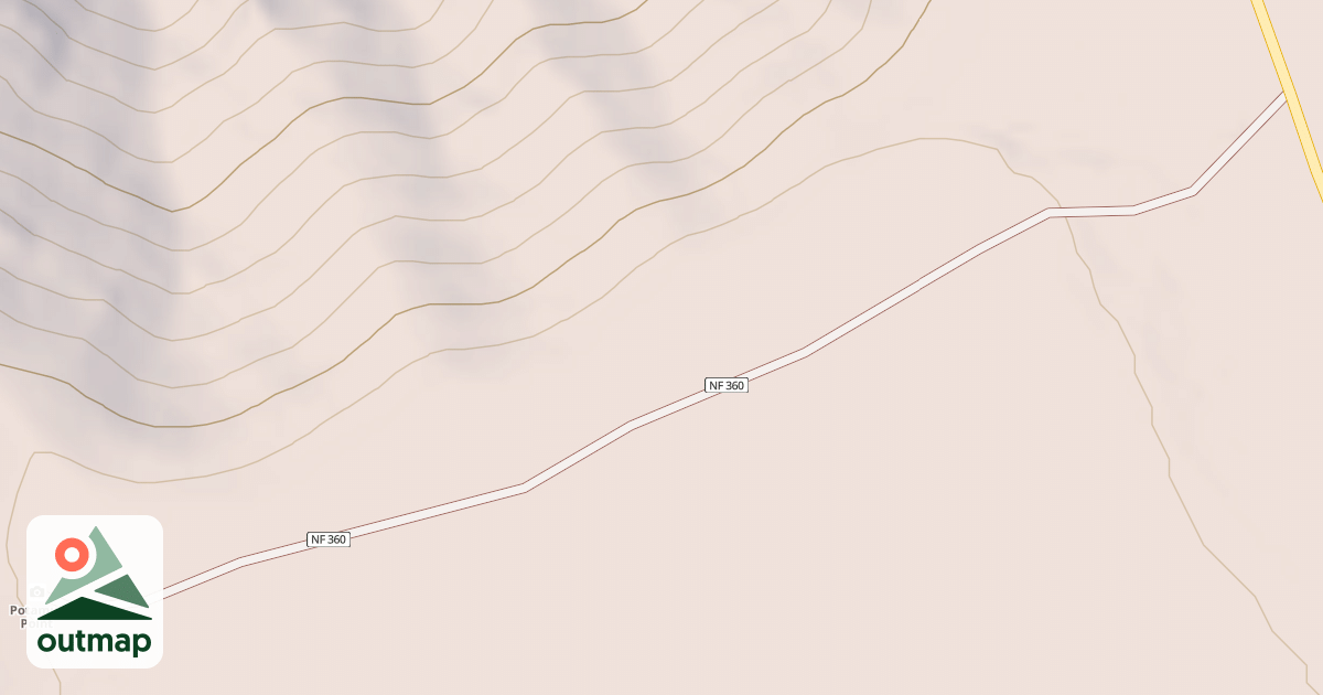 Map of USFS National Forest System Roads {F8A080FD-29D0-4C37-8432-B4FCCF8DE554}