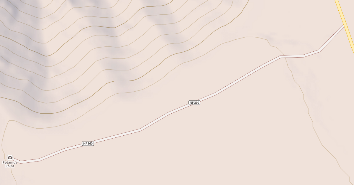Map preview of USFS National Forest System Roads {F8A080FD-29D0-4C37-8432-B4FCCF8DE554}