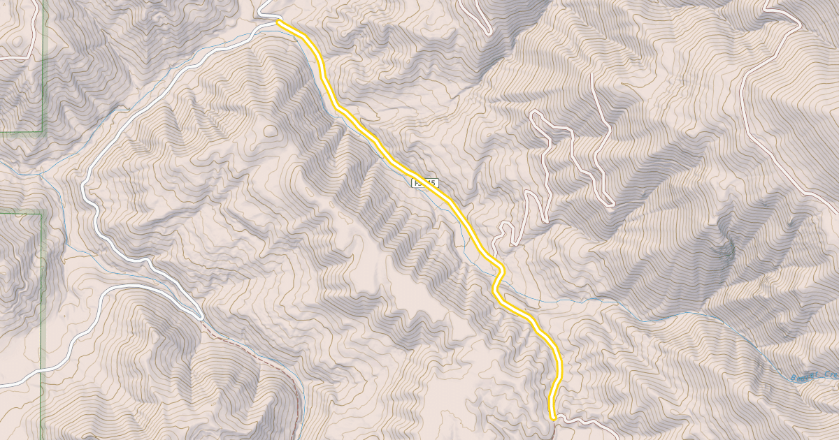 Map preview of Forest Road 6106-315