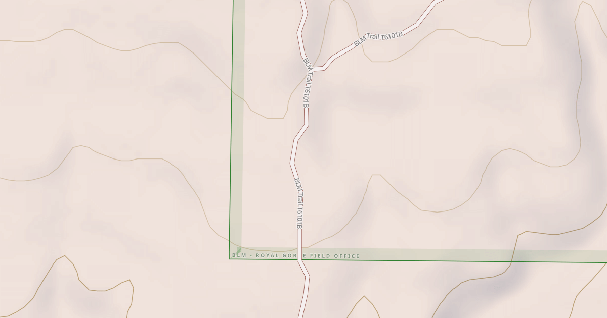 Map preview of Blm T6101b