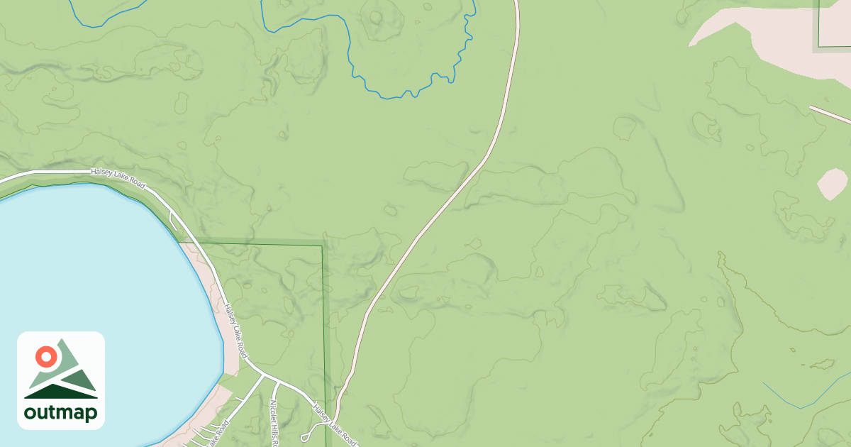 Map of FAY LAKE OUTLET