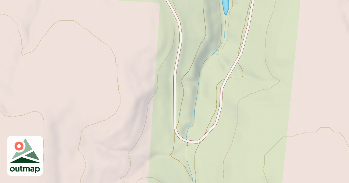 Map of Main Ohv Trail Access