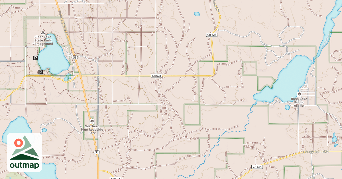 Map of Atlanta Trail