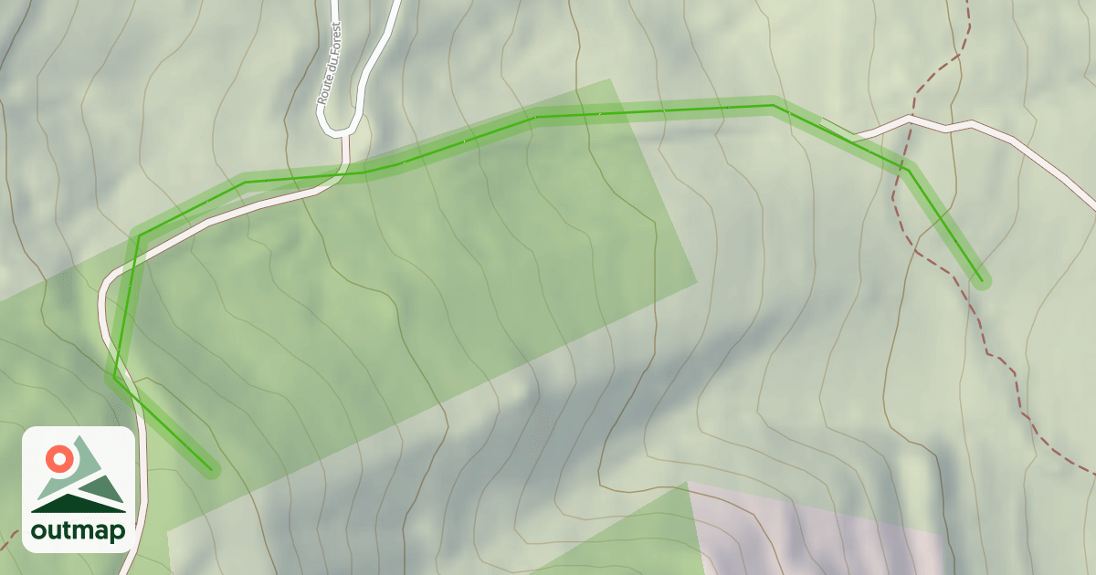 Map of Bouisset