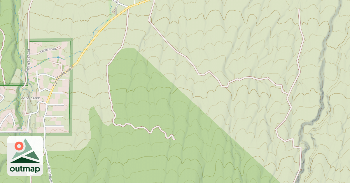Map of ARROWLEAF ROAD