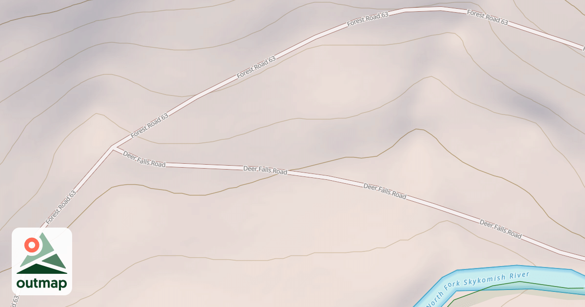 Map of 2829 DEER FALLS