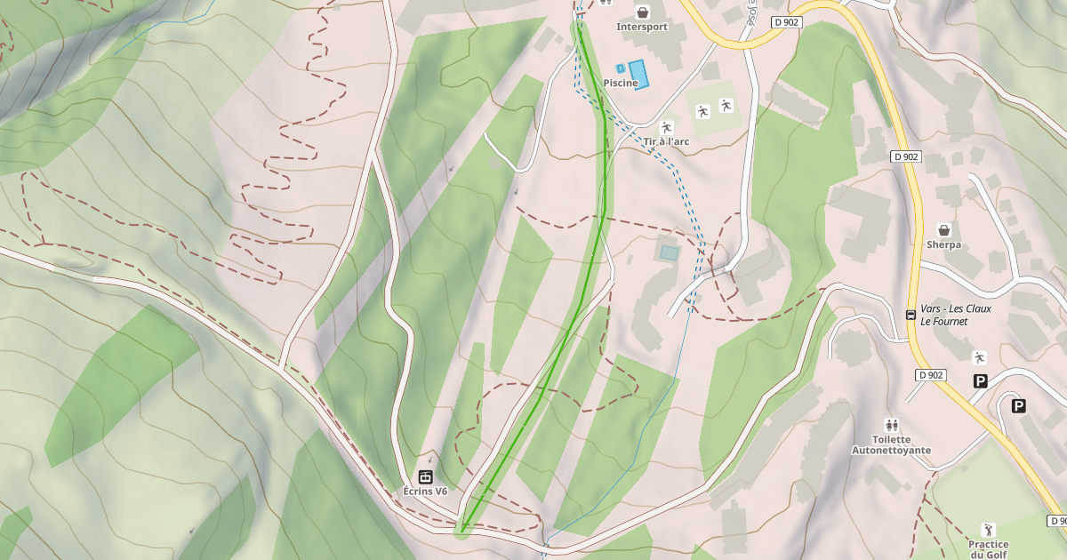 Map preview of Les Ecrins