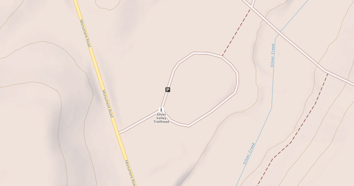 Map preview of CORSAIR SILVER VAL TRAILHEAD
