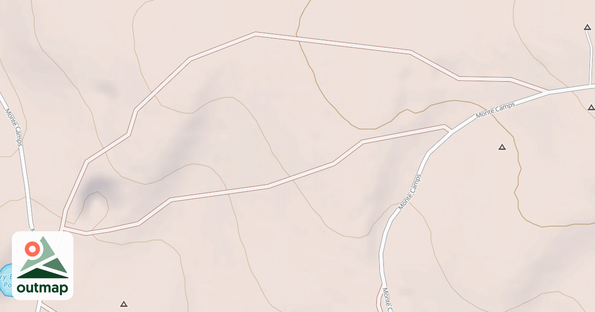 Map of DRY BREAD HOLLOW ATV