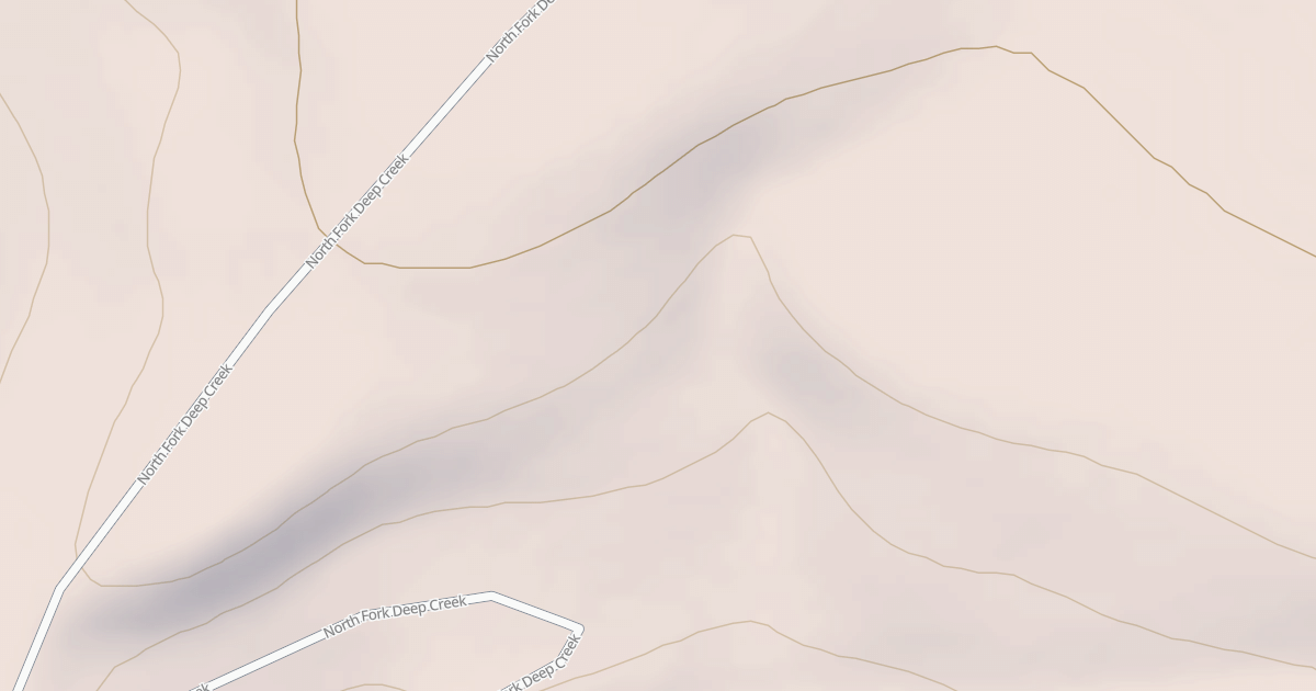 Map preview of NORTH FORK DEEP CREEK