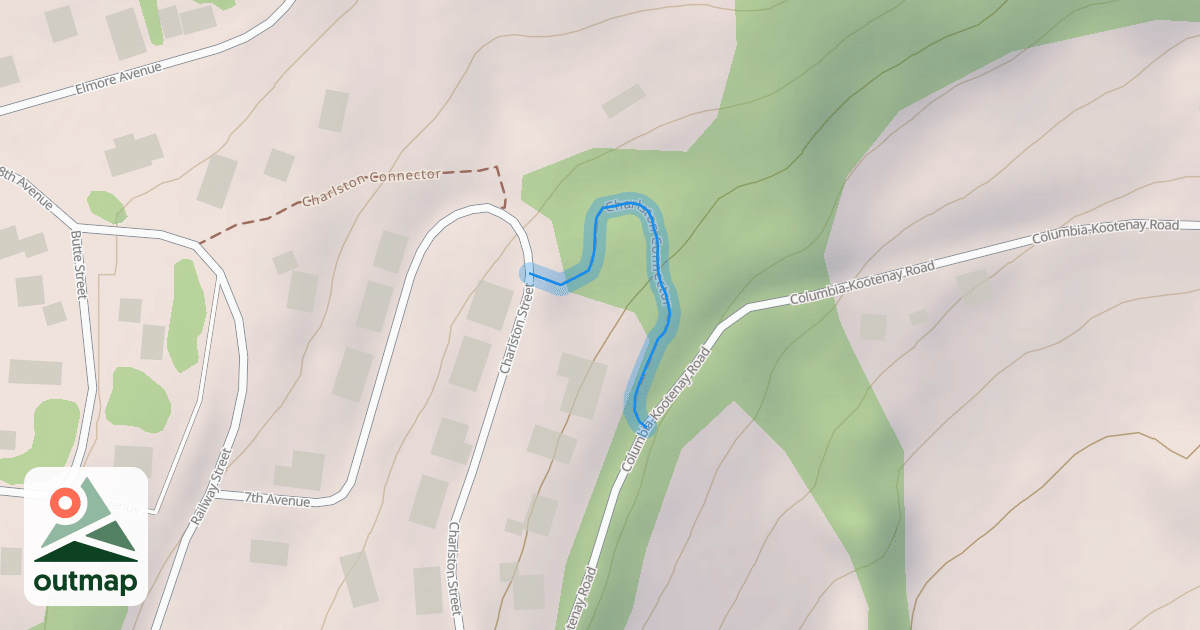 Map of Charlston Connector