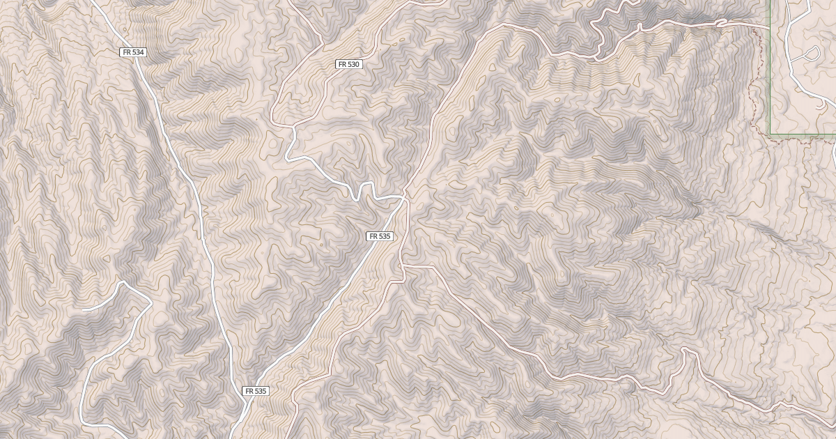 Map preview of SMOKEY BEAR HILL