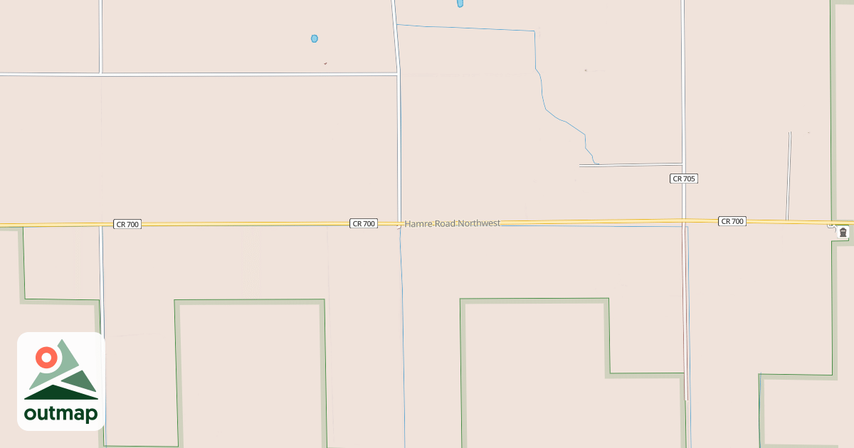 Map of Fourtown-Grygla Trail System
