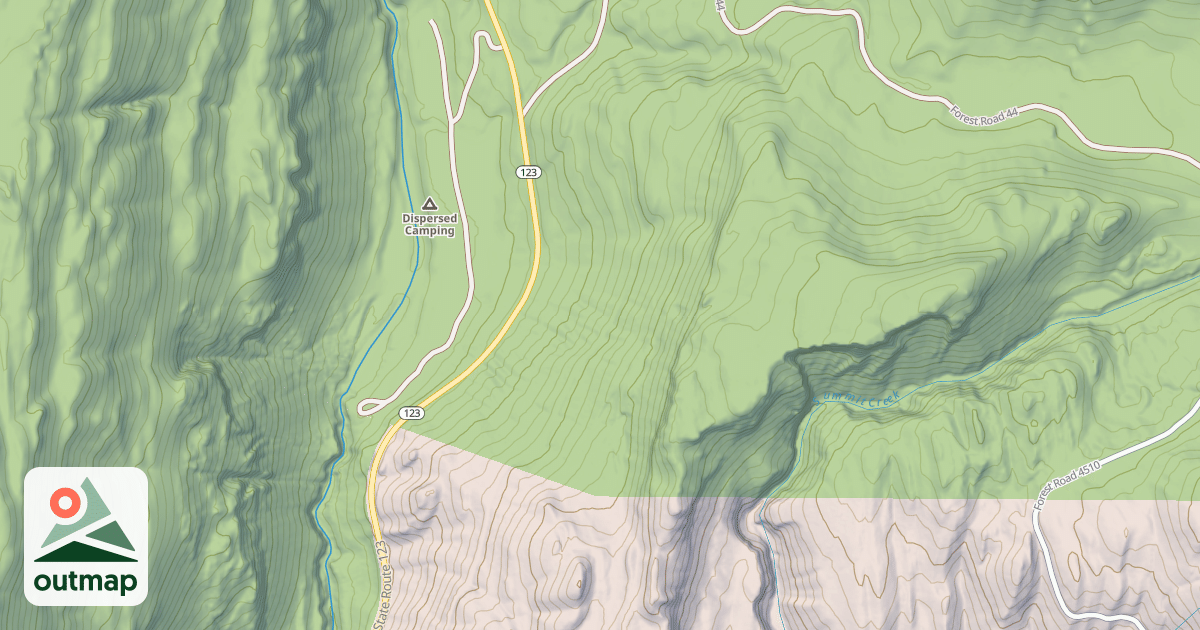 Map of CARLTON