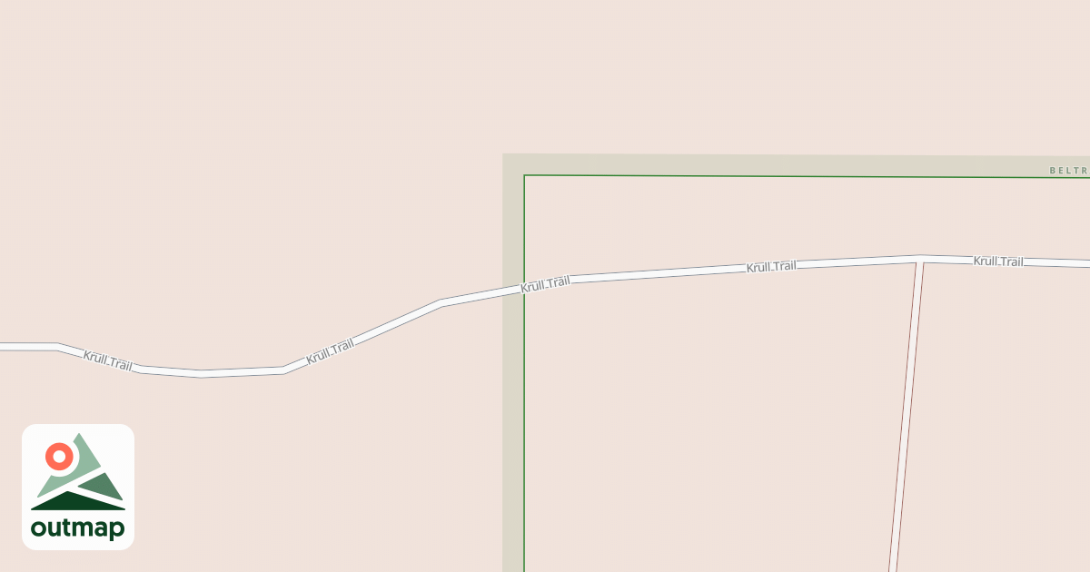 Map of Warroad/Roseau Trails