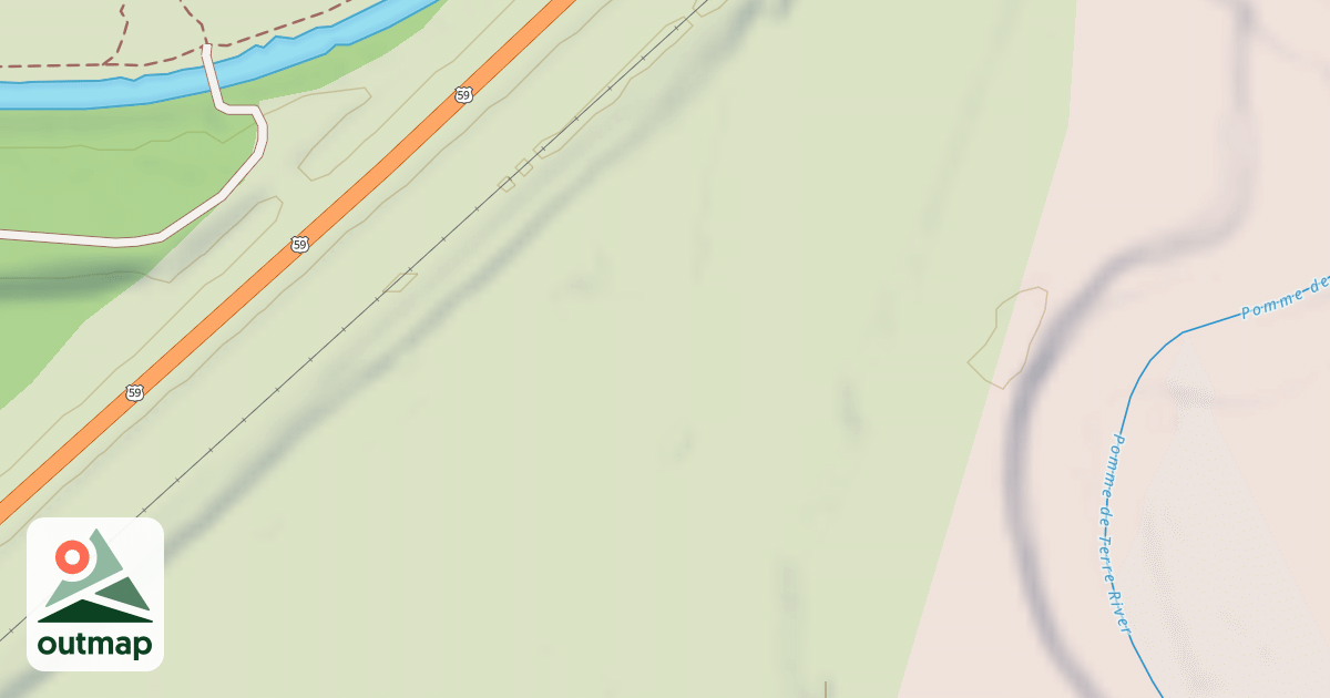 Map of Appleton Area Recreational Park