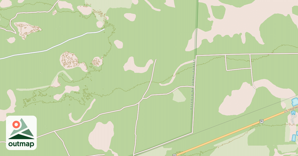 Map of USFS Motor Vehicle Use Map Roads {2A75122B-BE22-4706-86E7-F6064A39989B}