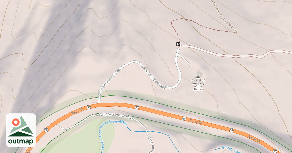 Map of CAMP SACRAMENTO