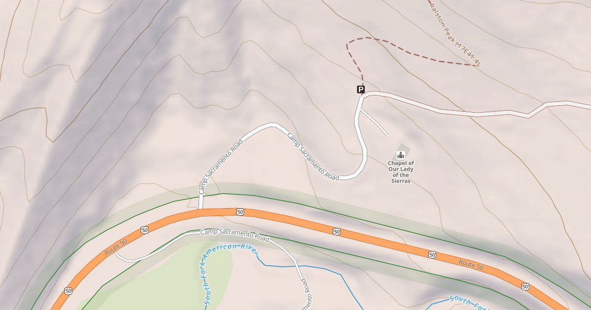 Map preview of CAMP SACRAMENTO
