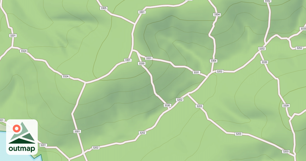Map of USFS Motor Vehicle Use Map Trails 20017