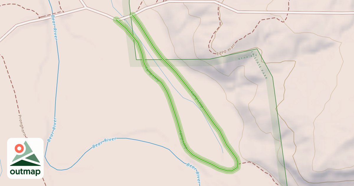 Map of Camp Loop