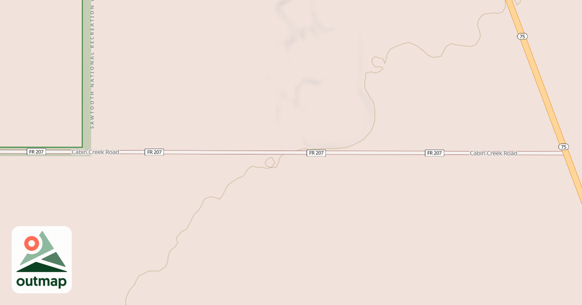 Map of CABIN CR