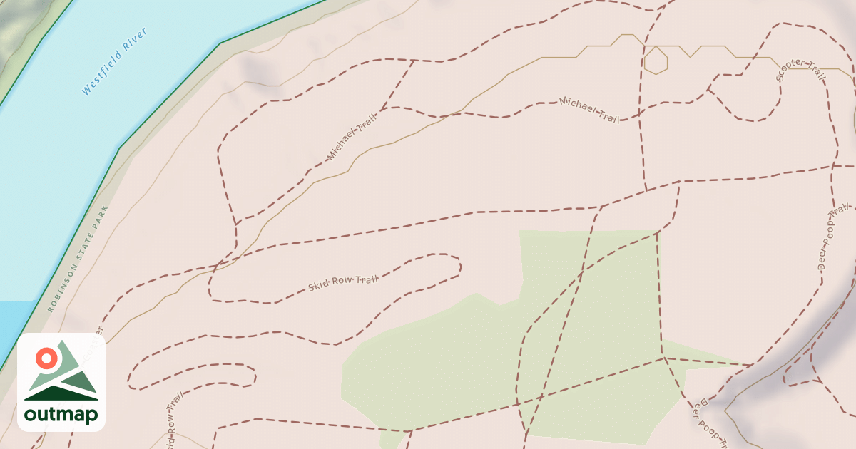 Map of Yellow Trail