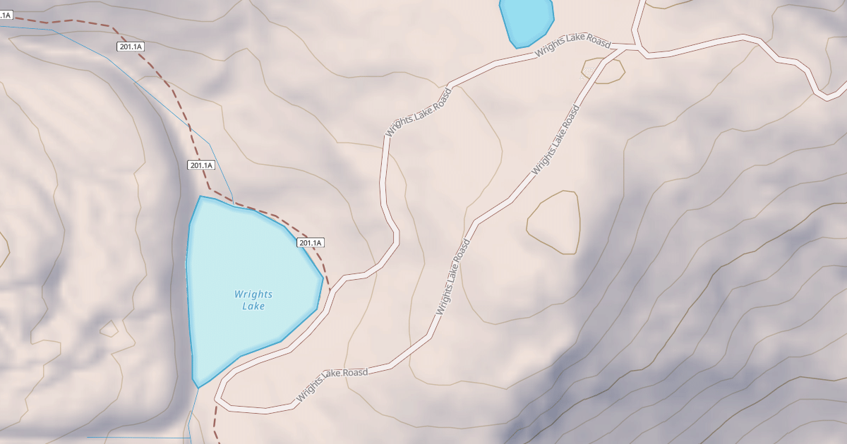 Map preview of USFS Motor Vehicle Use Map Roads {A1525879-D693-4279-AC5A-524936F1354D}