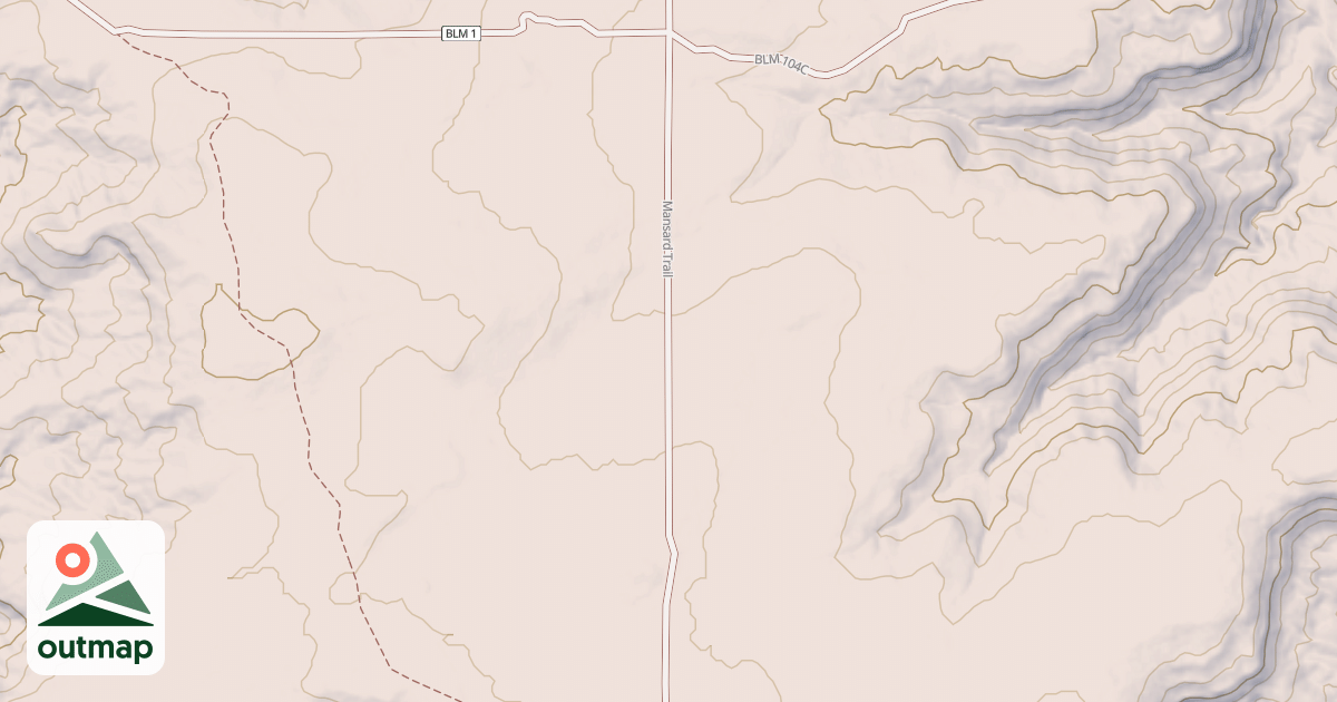Map of BLM National GTLF Public Motorized Roads 3321b988-9cda-4290-9a7e-83b353be0968