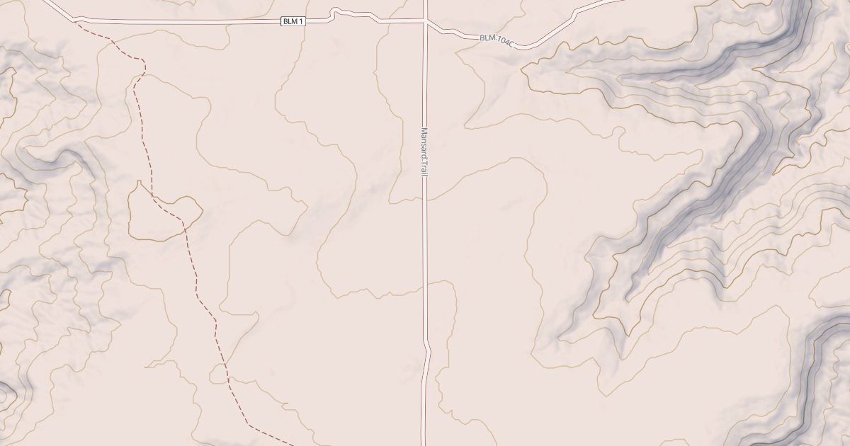 Map preview of BLM National GTLF Public Motorized Roads 3321b988-9cda-4290-9a7e-83b353be0968