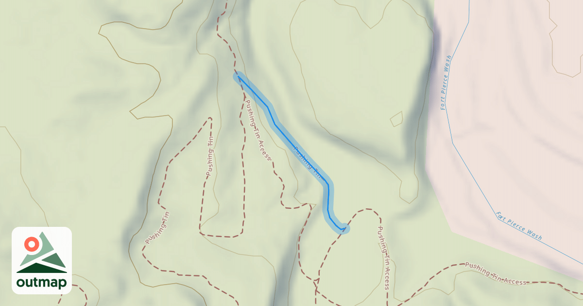 Map of Pushing Tin