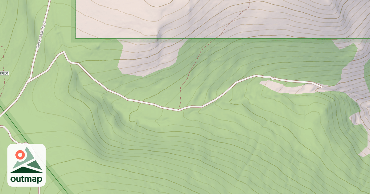 Map of JAMES CANYON ROAD