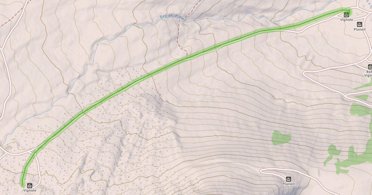 Map preview of La Vignole