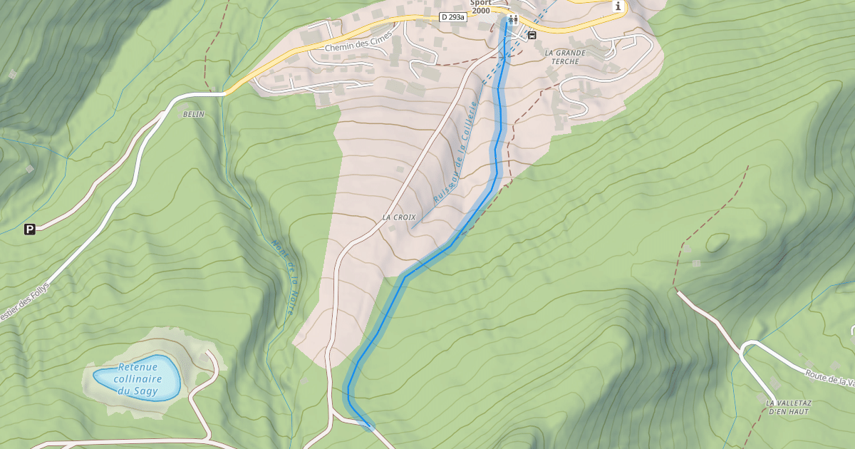 Map preview of La Grande Terche
