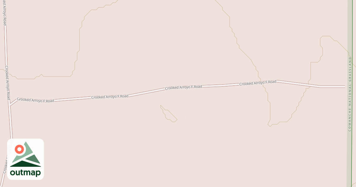 Map of CROOKED ARROYO F