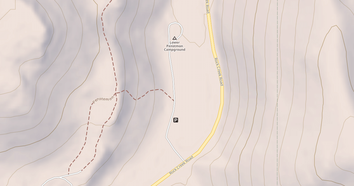 Map preview of LOWER PENSTEMON C G