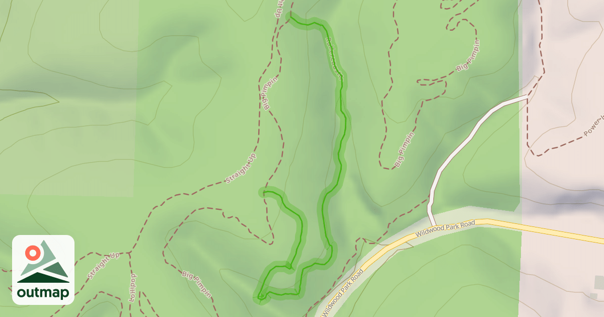 Map of Rollercoaster