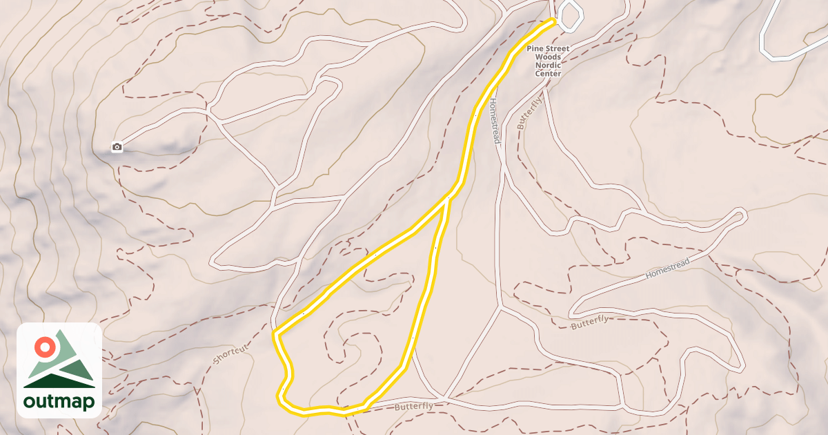 Map of Meadow Loop