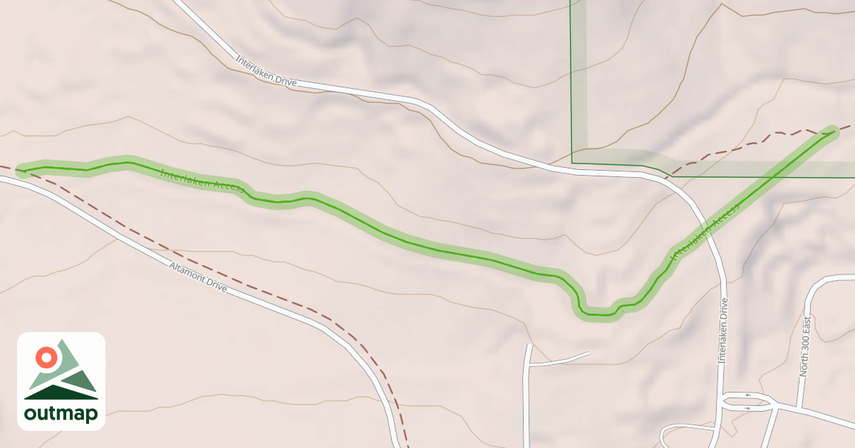 Map of Interlaken Access